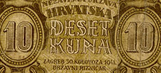 Novčanica od 10 kuna iz 1941.