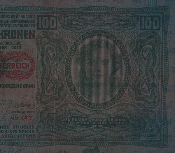 Novčanica od 100 kruna iz 1919.