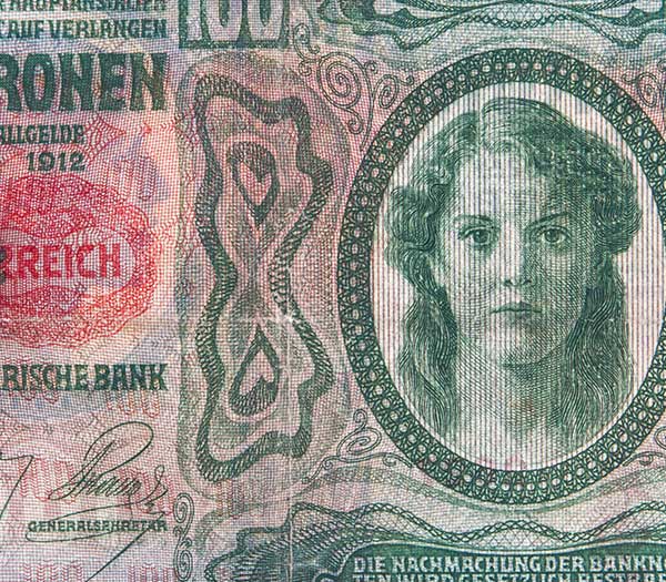 Novčanica od 100 kruna iz 1919.