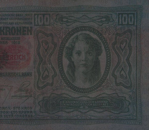 Novčanica od 100 kruna iz 1919.